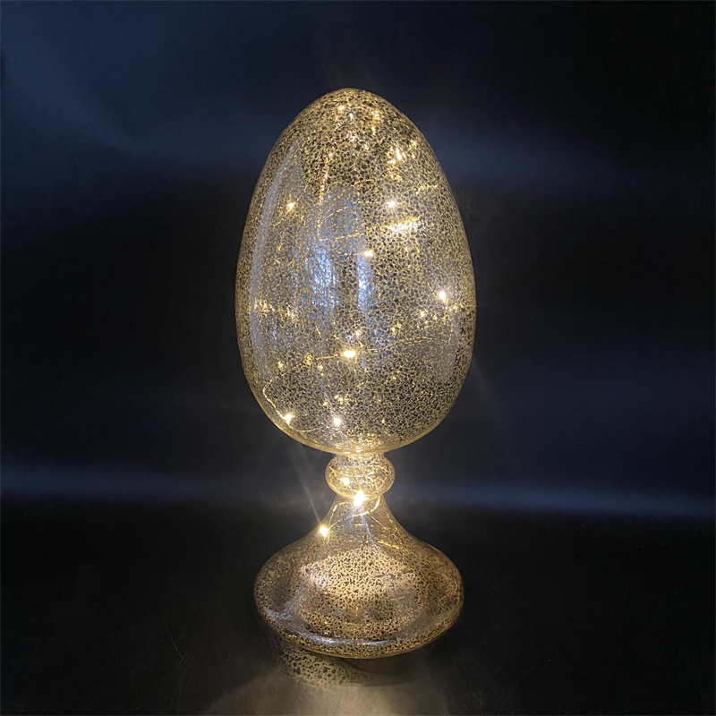 glass Easter egg led light