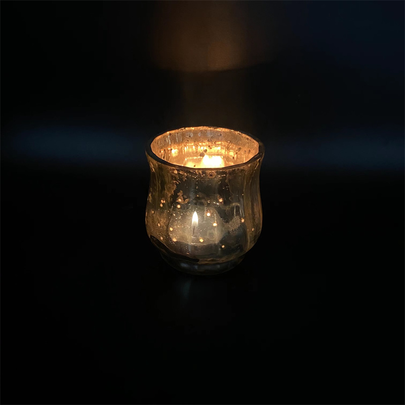 Glass Candle Holder