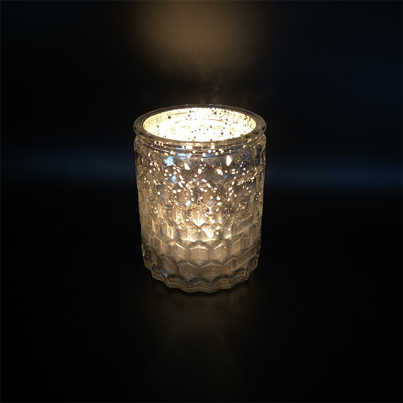 Round Glass Candle Holder