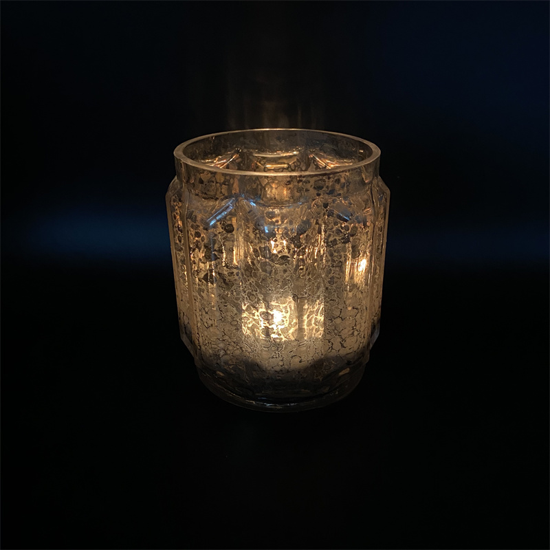 Glass Candle Holder Set