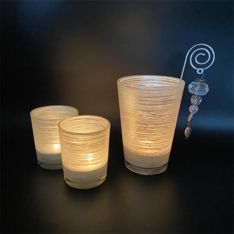 Small Glass Candle Holders