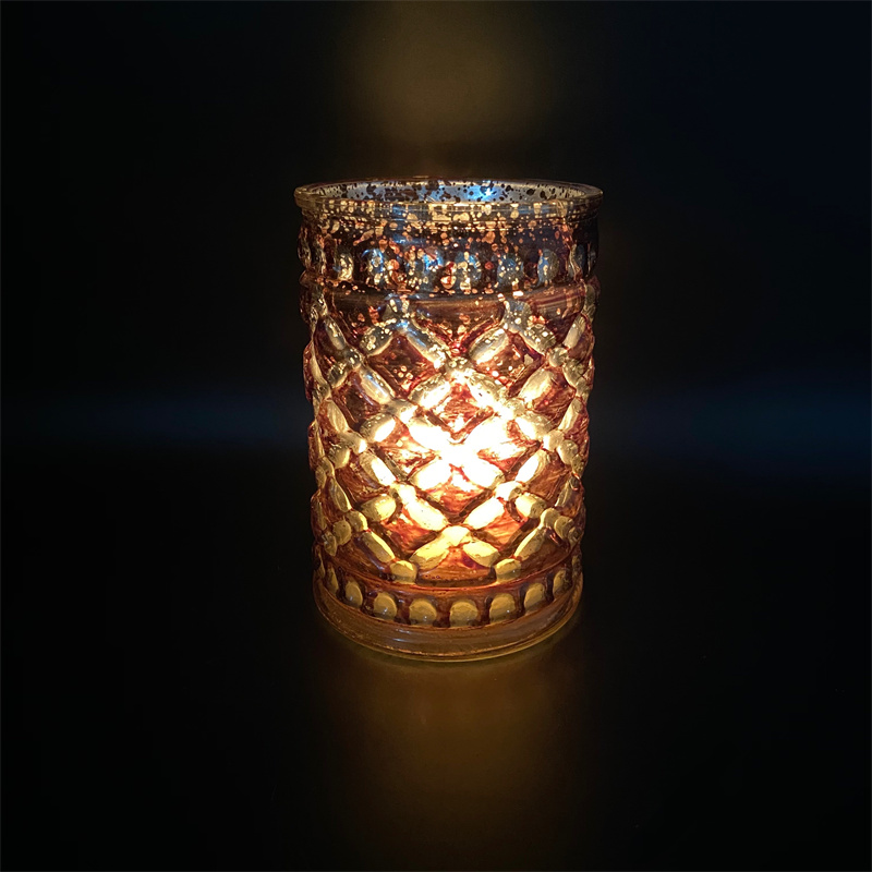 Kerzenhalter-Set aus Glas