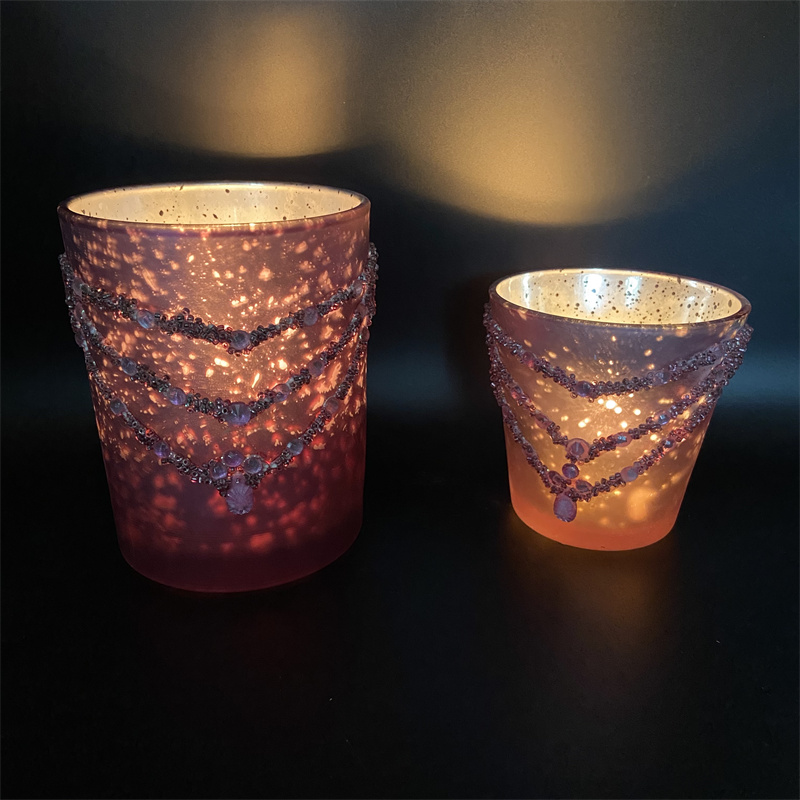 Decorative Glass Candle Holders