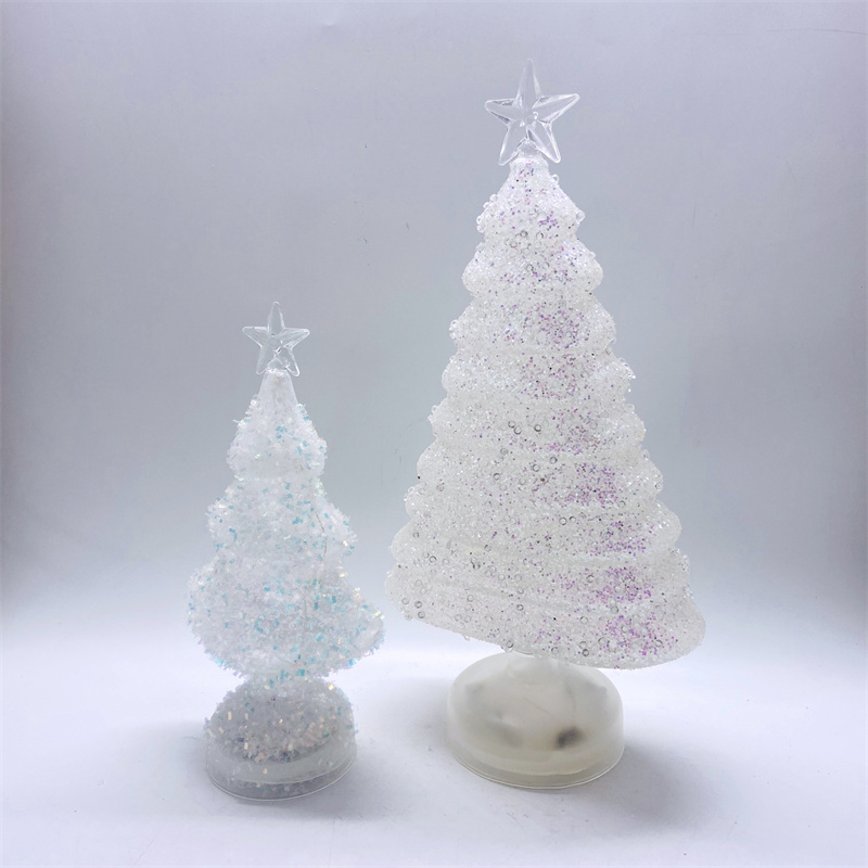 mercury glass christmas tree