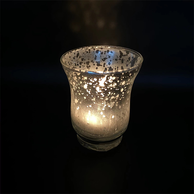 Glass Candle Holder Set