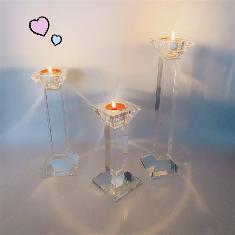 Decorative Glass Candle Holders