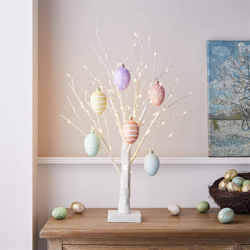 glass Easter egg led light